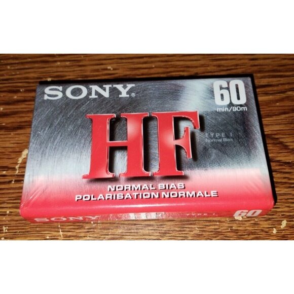 Sony Audio Cassette - HF 60 Cassette New in Package (unopened) - Picture 1 of 2